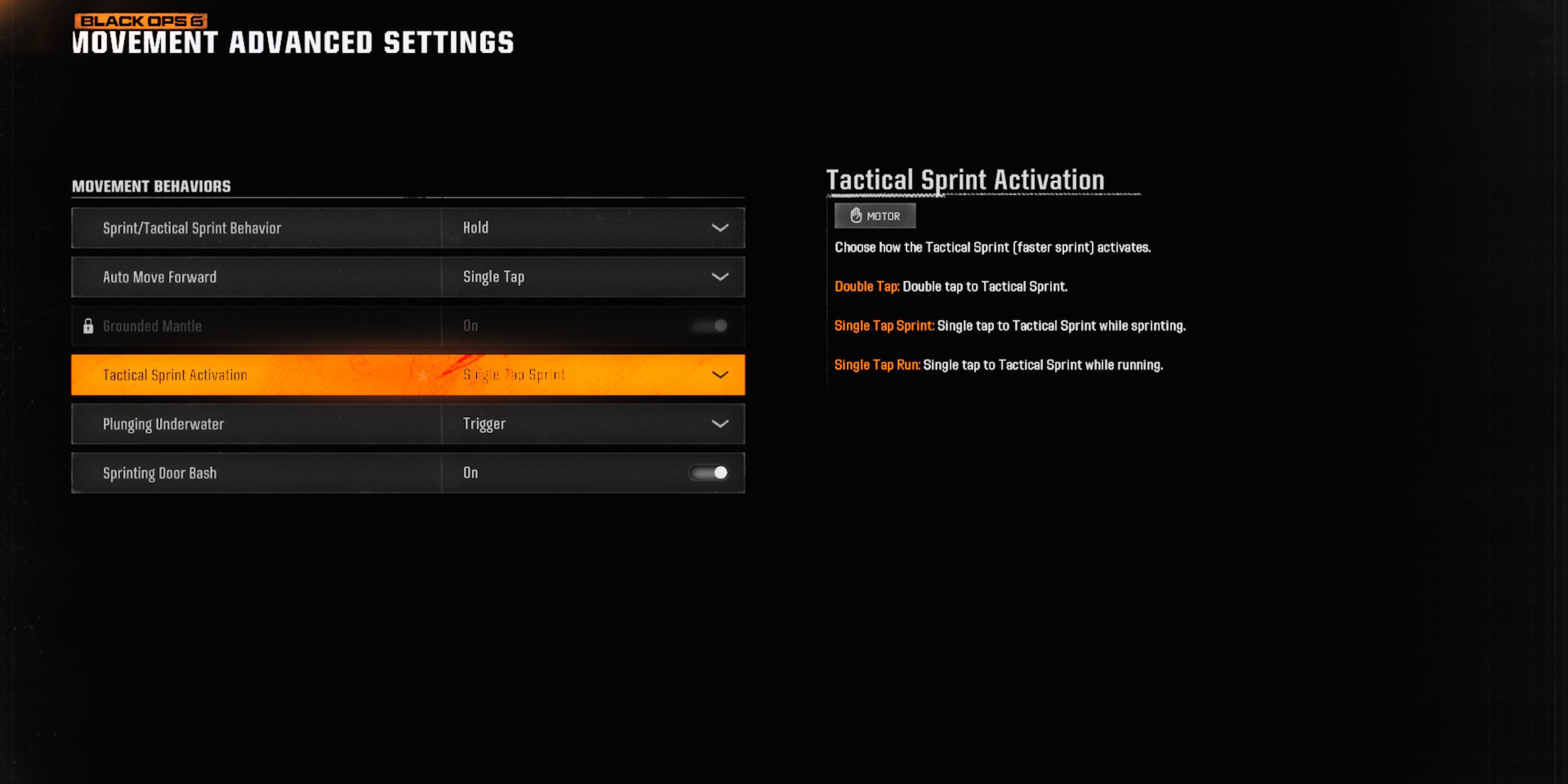 How to Turn On Auto Sprint in Call of Duty: Black Ops 6