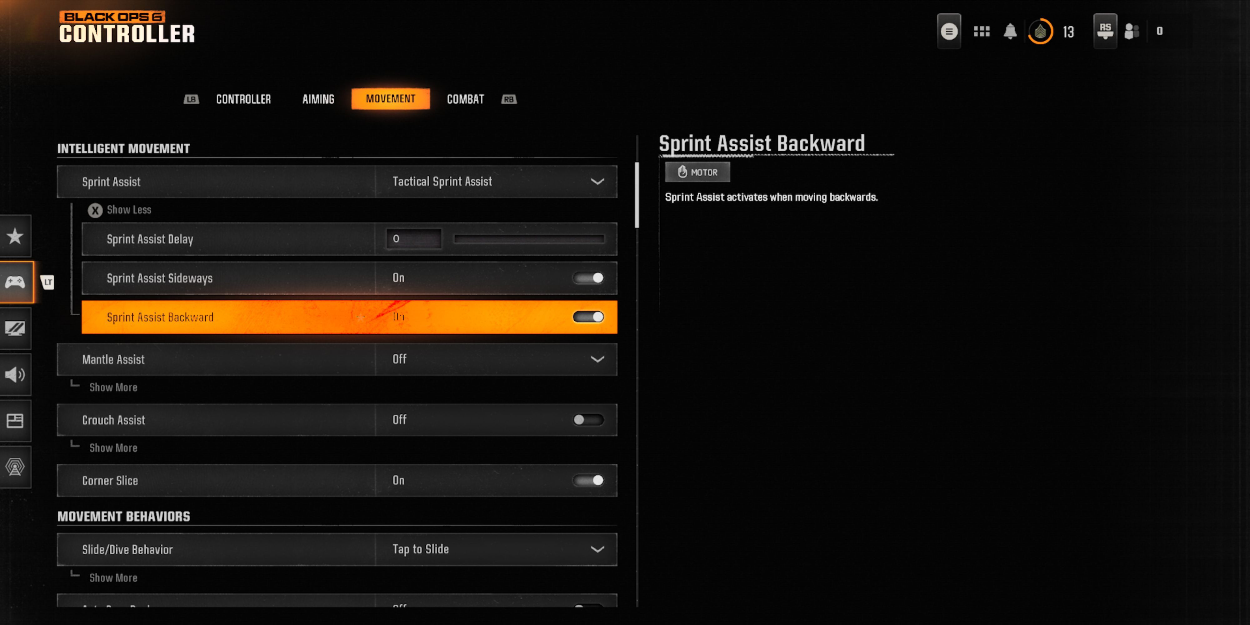 How to Turn On Auto Sprint in Call of Duty: Black Ops 6