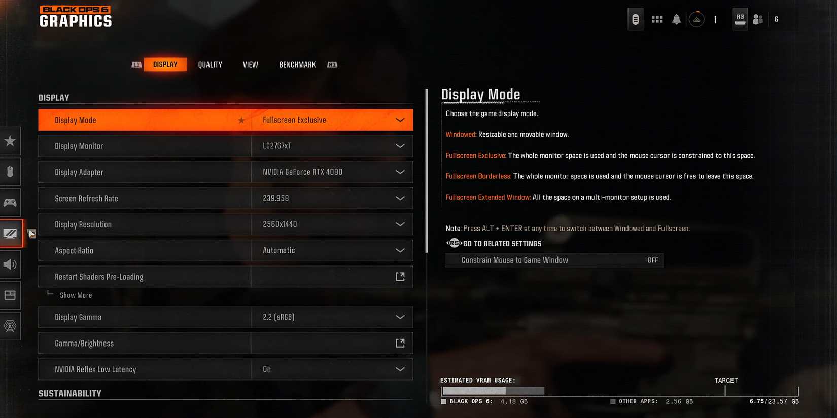 Best PC Settings For CoD Black Ops 6