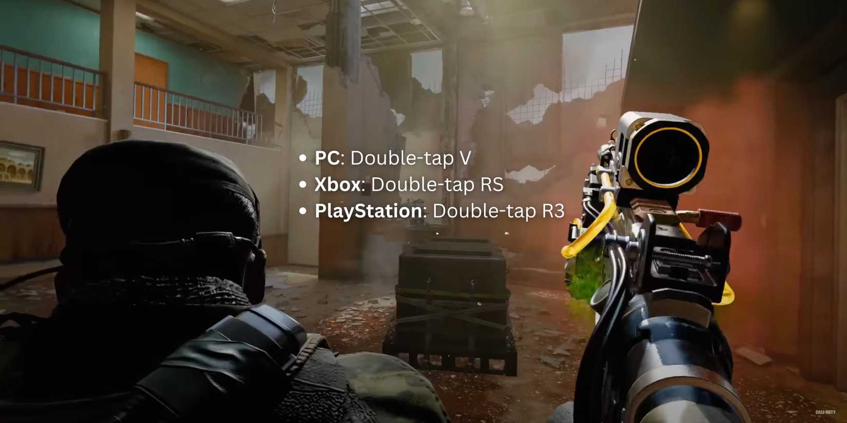 body shield inpputs in black ops 6.