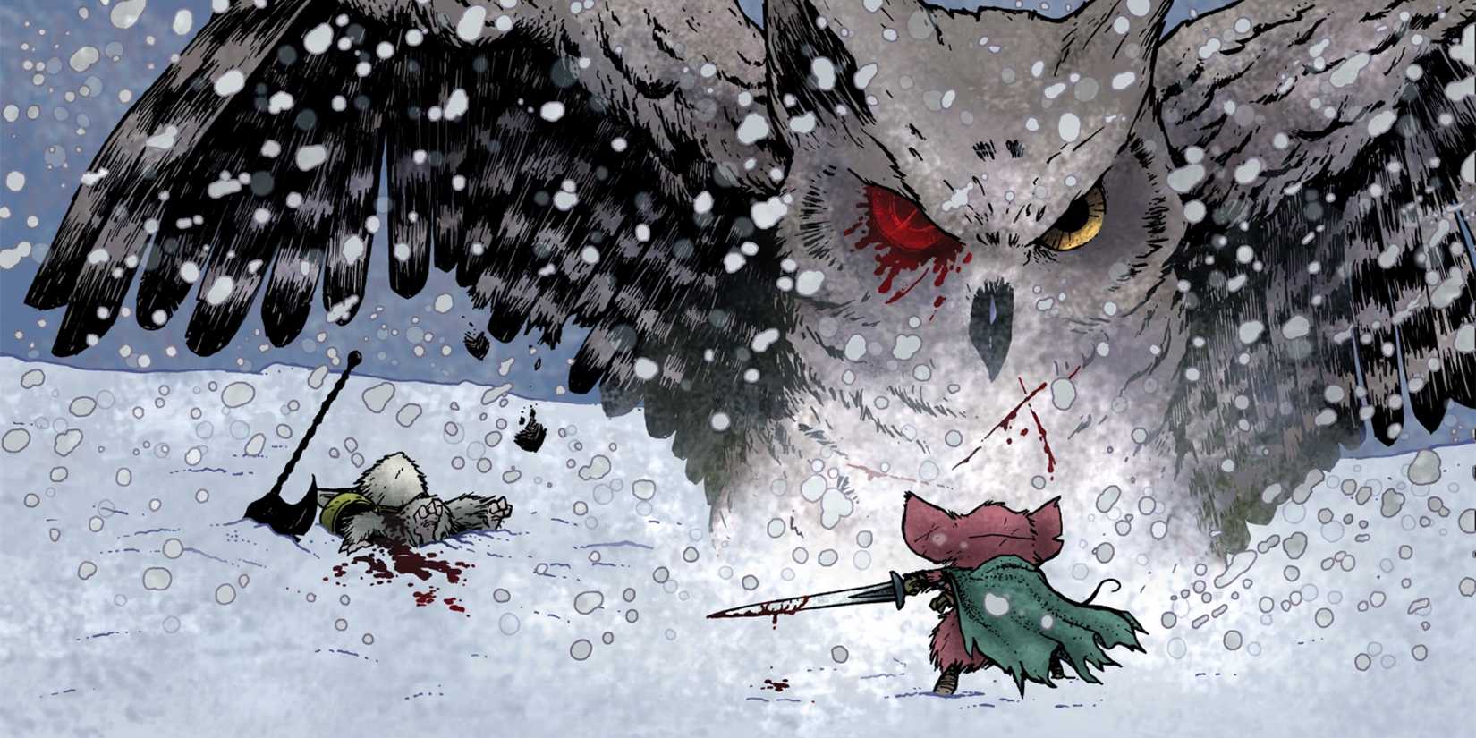 Mouse Guard fight scene