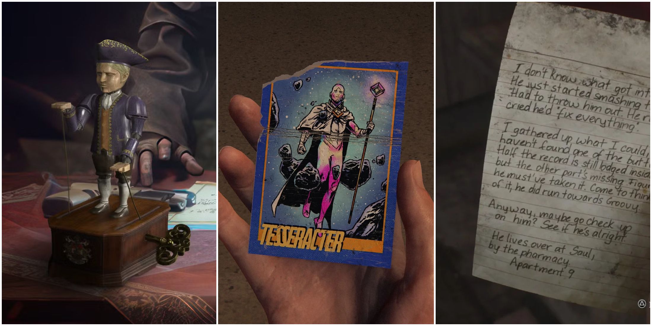 Clockwork Castellans, Superhero Card, and a letter