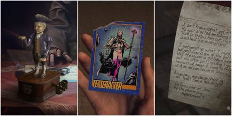 Clockwork Castellans, Superhero Card, and a letter