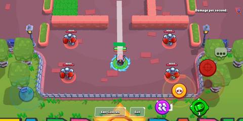 Colt aiming his attack in Brawl Stars