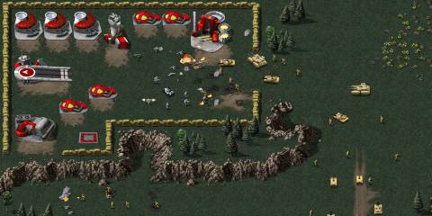Gameplay in Command and Conquer remastered