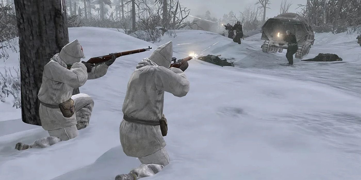 Company of Heroes 2 snow