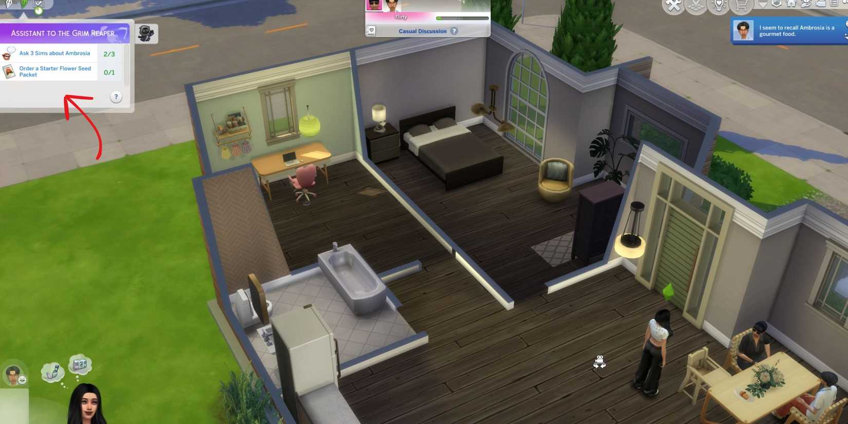 complete tasks in reaper rewards in the sims 4