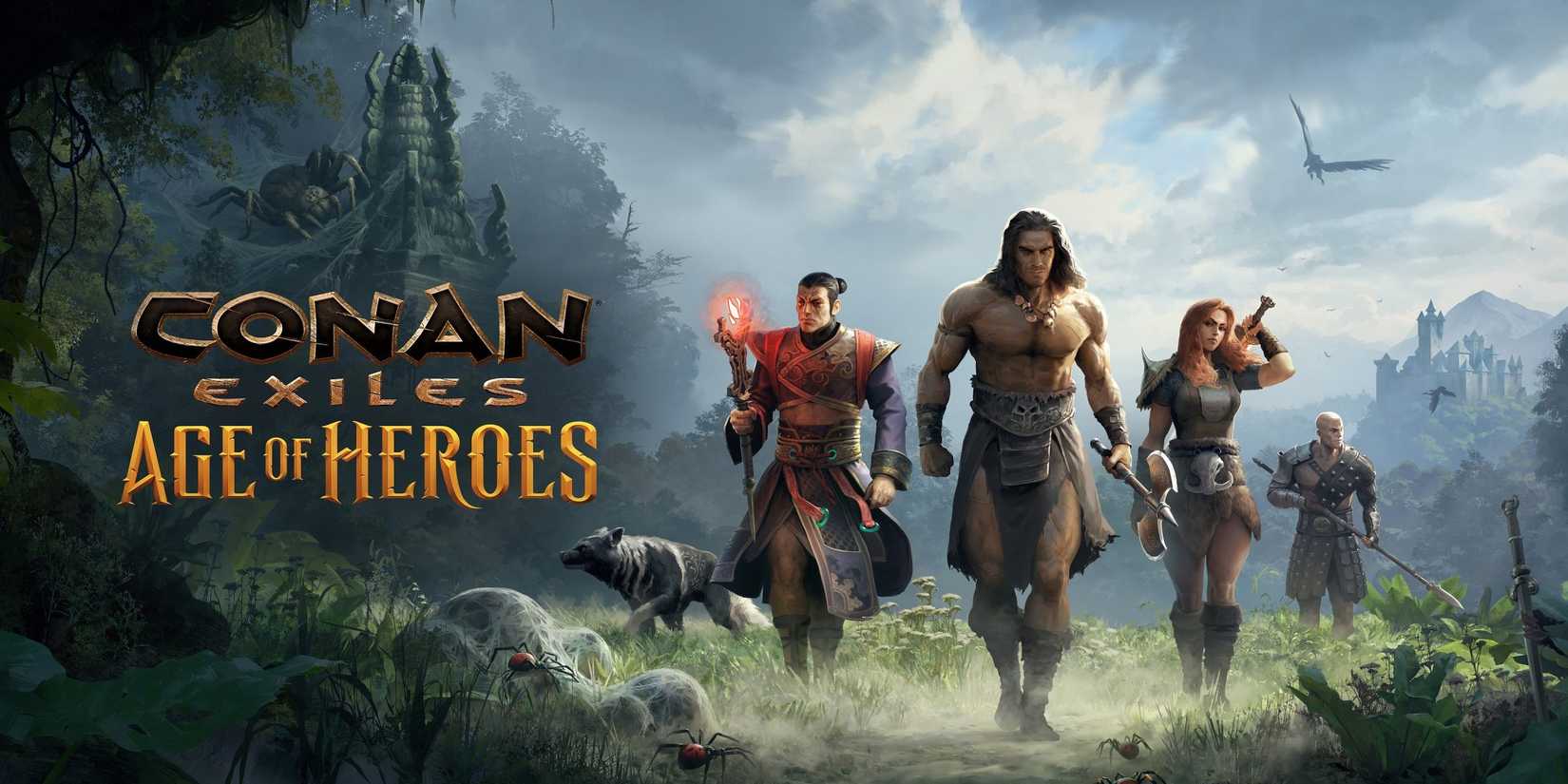 Conan Exiles Age of Heroes Key Art