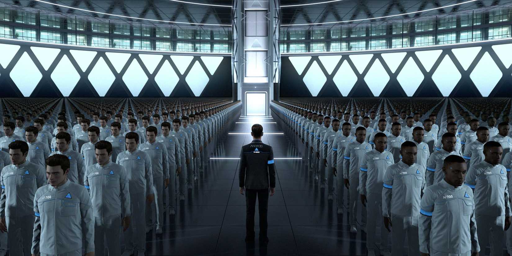 Connor with an army of androids Detroit Become Human
