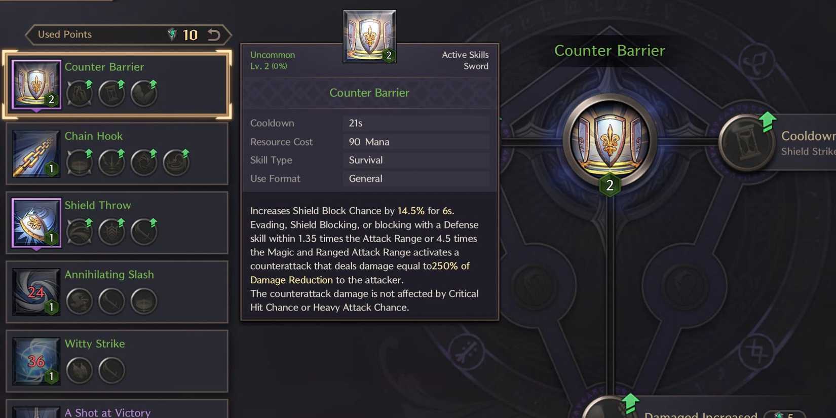 counter barrier Throne and Liberty