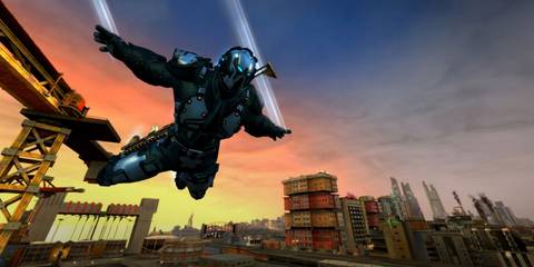 Crackdown Agent Skydiving