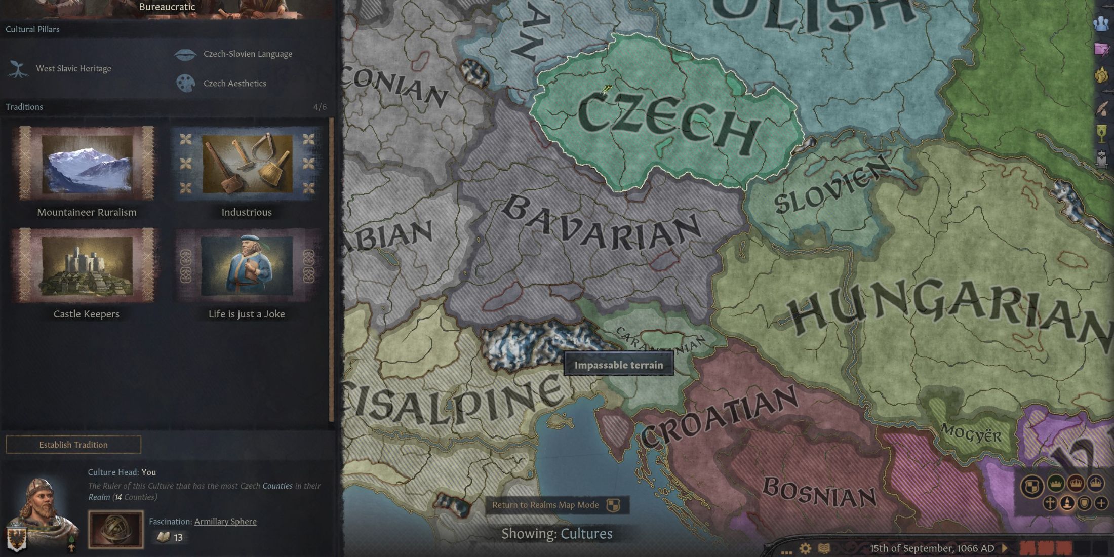 Как повысить культурное признание в Crusader Kings 3