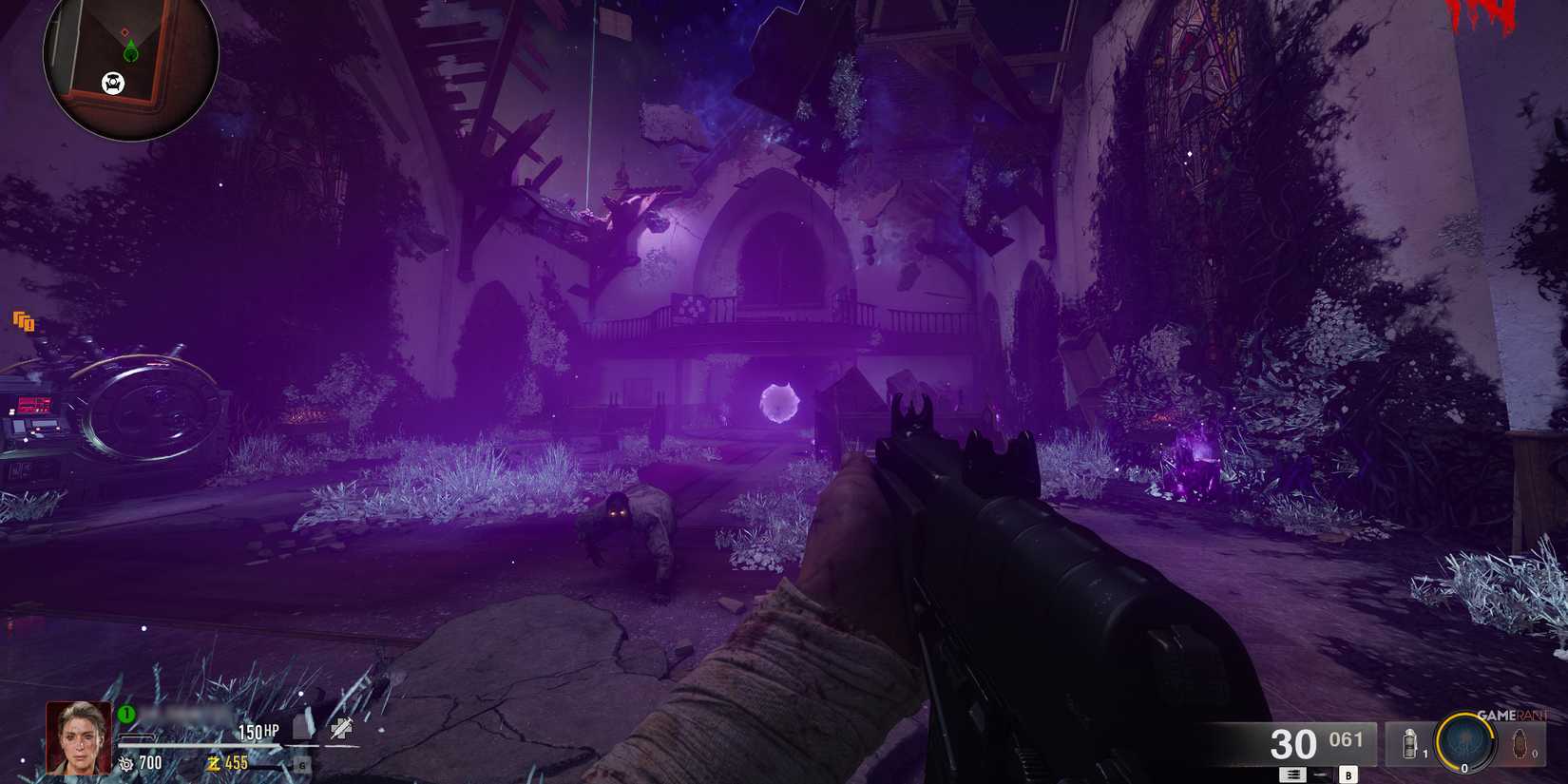 Screenshot showcasing the Dark Aether in Liberty Falls