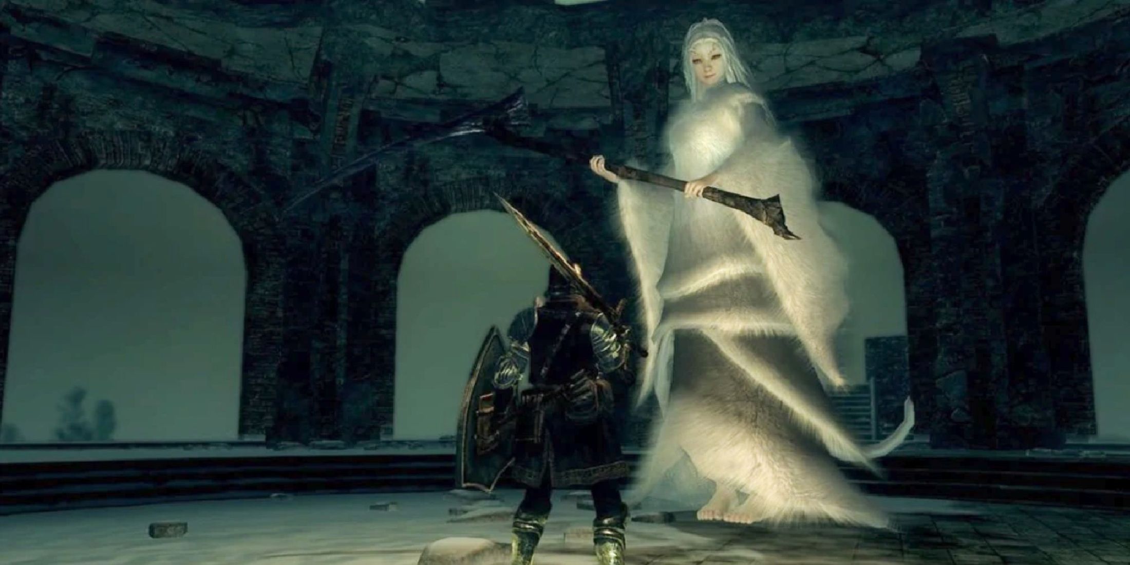 Crossbreed Priscilla is Dark Souls Most Tragic Fight