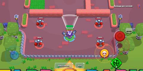 Darryl aiming his attack in Brawl Stars