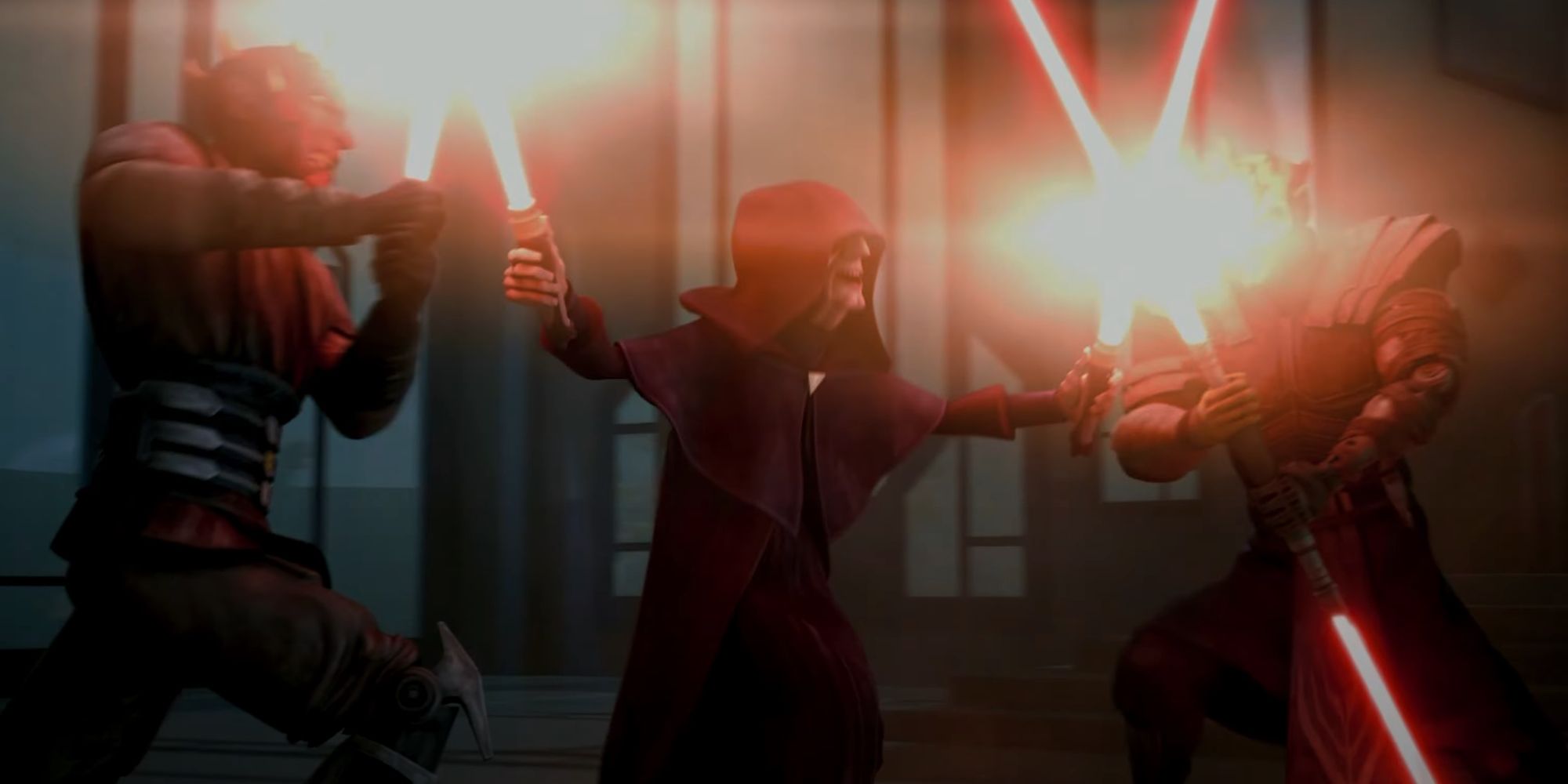 The Best Animated Lightsaber Battles In Star Wars