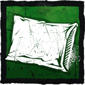 dead by daylight add-on the good guy silk pillow