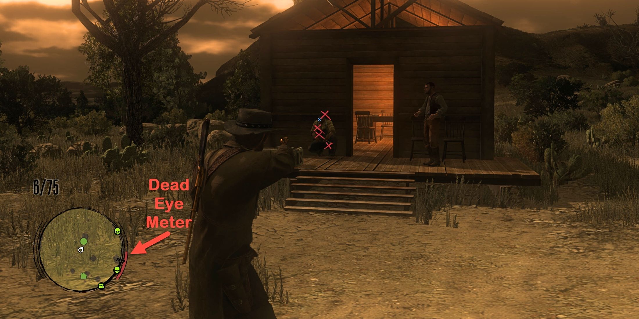 Dead Eye Targeting in Red Dead Redemption