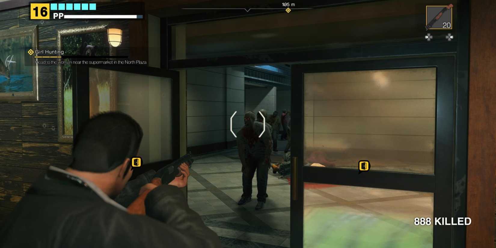 Dead Rising Deluxe Remaster Frank Firing Shotgun