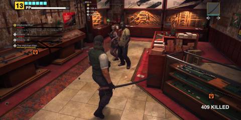 Dead Rising Deluxe Remaster Frank Holding Katana