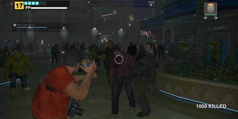 Dead Rising Deluxe Remaster Frank Holding Queen Jar