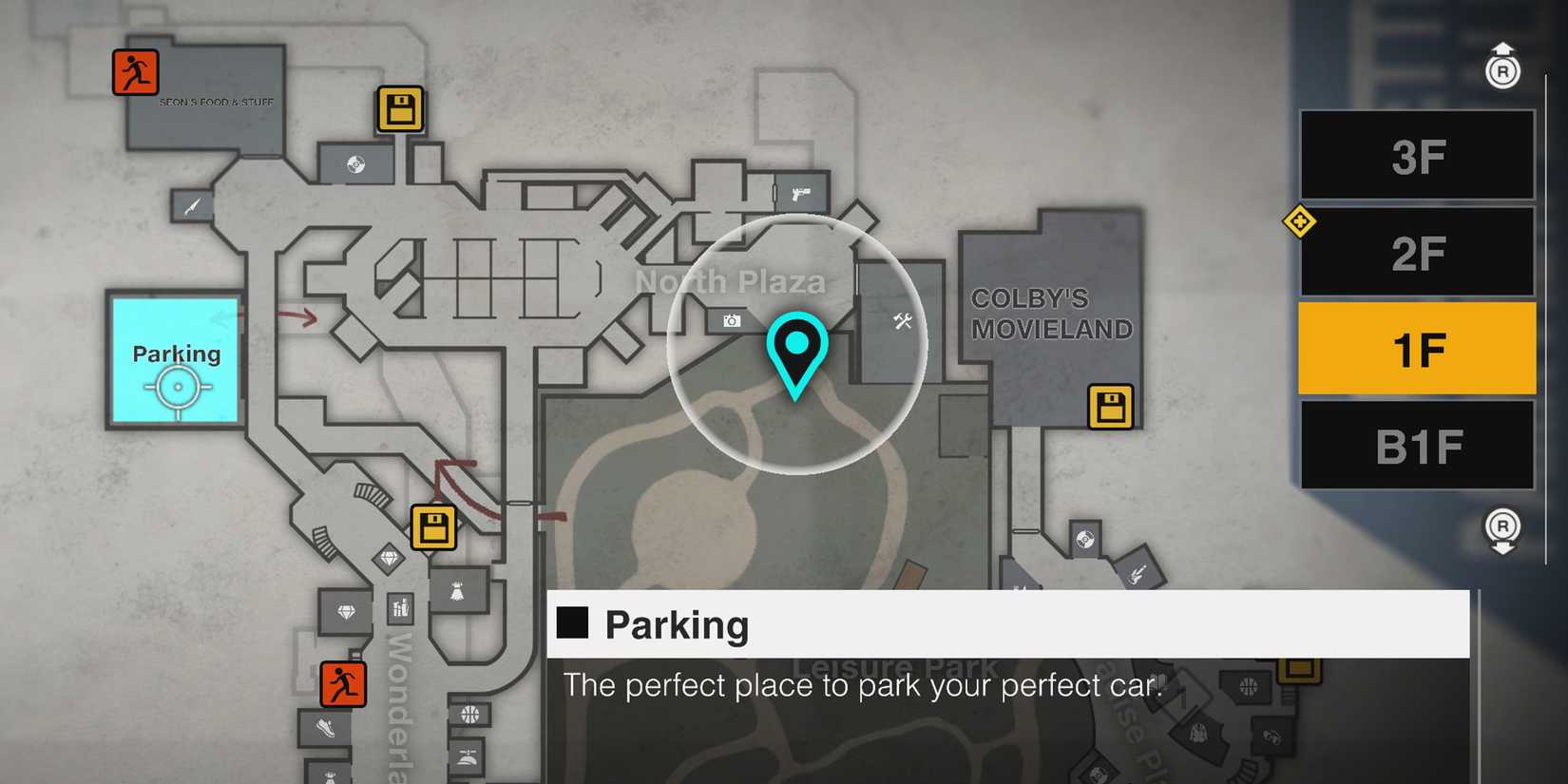 dead-rising-deluxe-remaster-parking-map