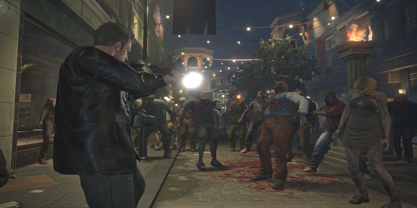 Dead Rising gun firing