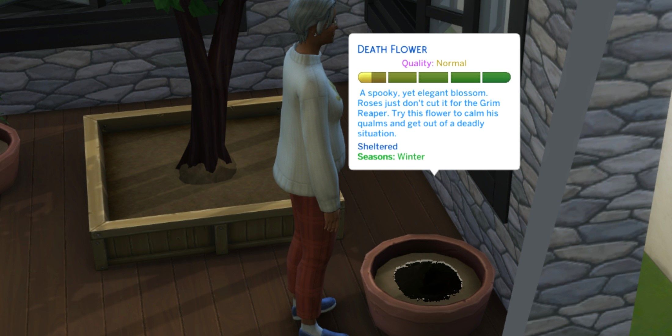 How to Get a Death Flower Plant in The Sims 4
