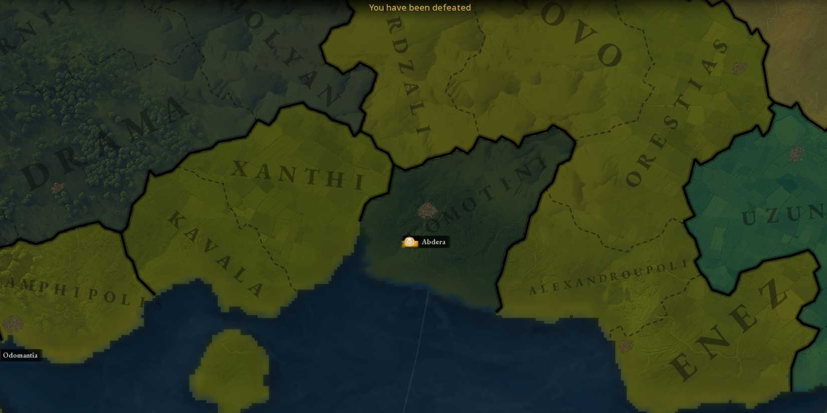 defeat screen age of history 3