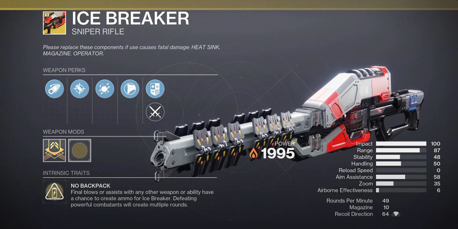 How to Get Ice Breaker in Destiny 2