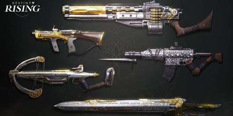 Destiny Rising Iron Lord Themed Weapons