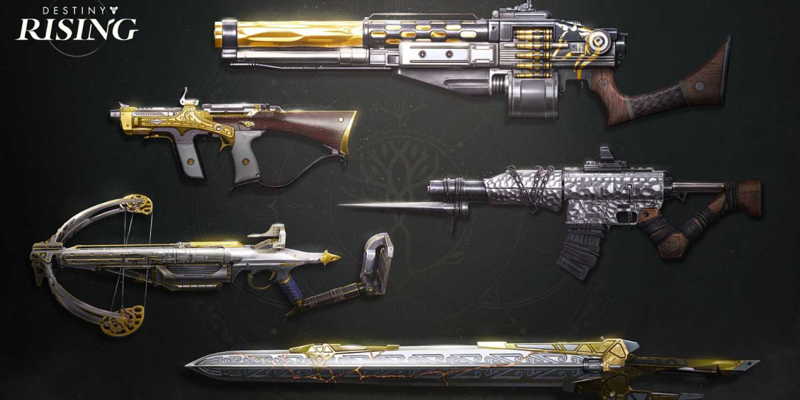 Destiny Rising Iron Lord Themed Weapons