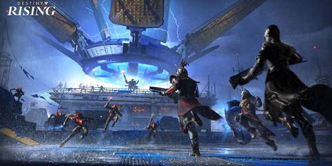 Destiny Rising Concept Art With Fallen Enemies
