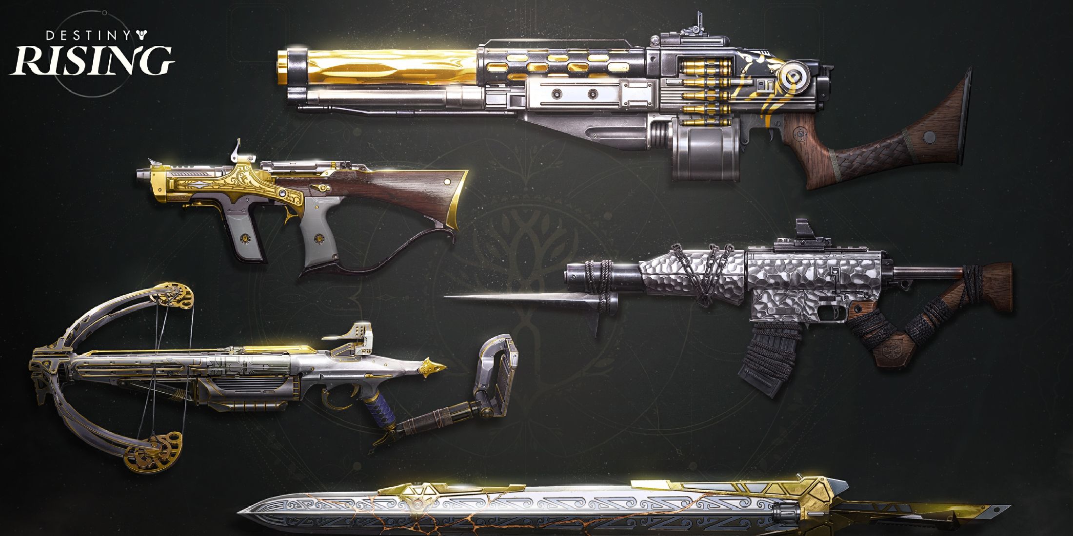 destiny rising official image weapons