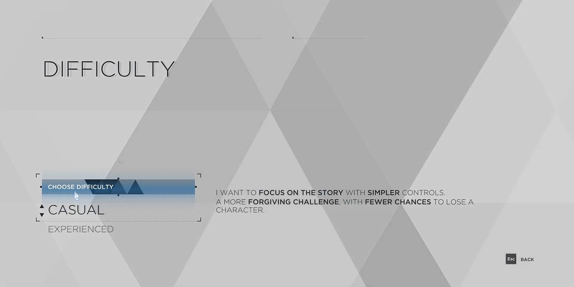 Detroit: Become Human - Difficulty Settings Explained