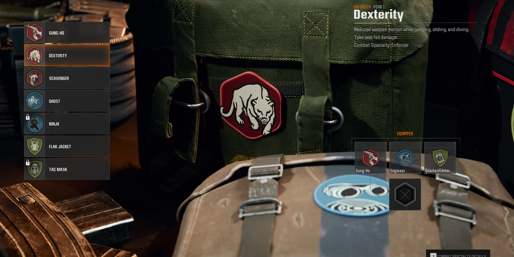 dexterity perk 1