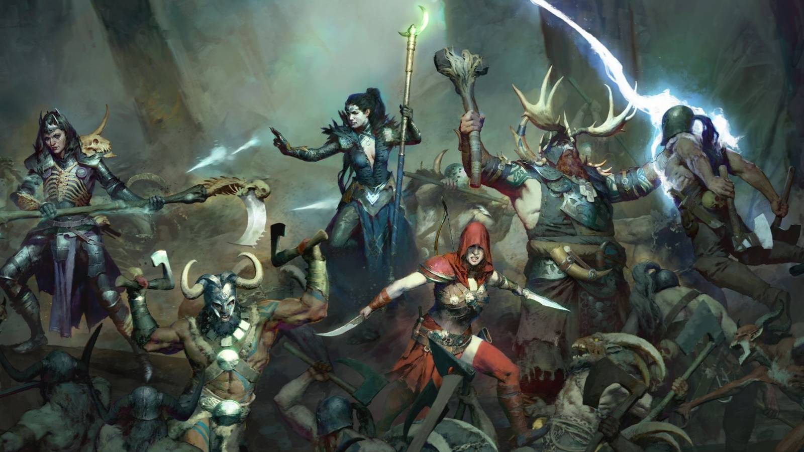 diablo 4 classes key visual