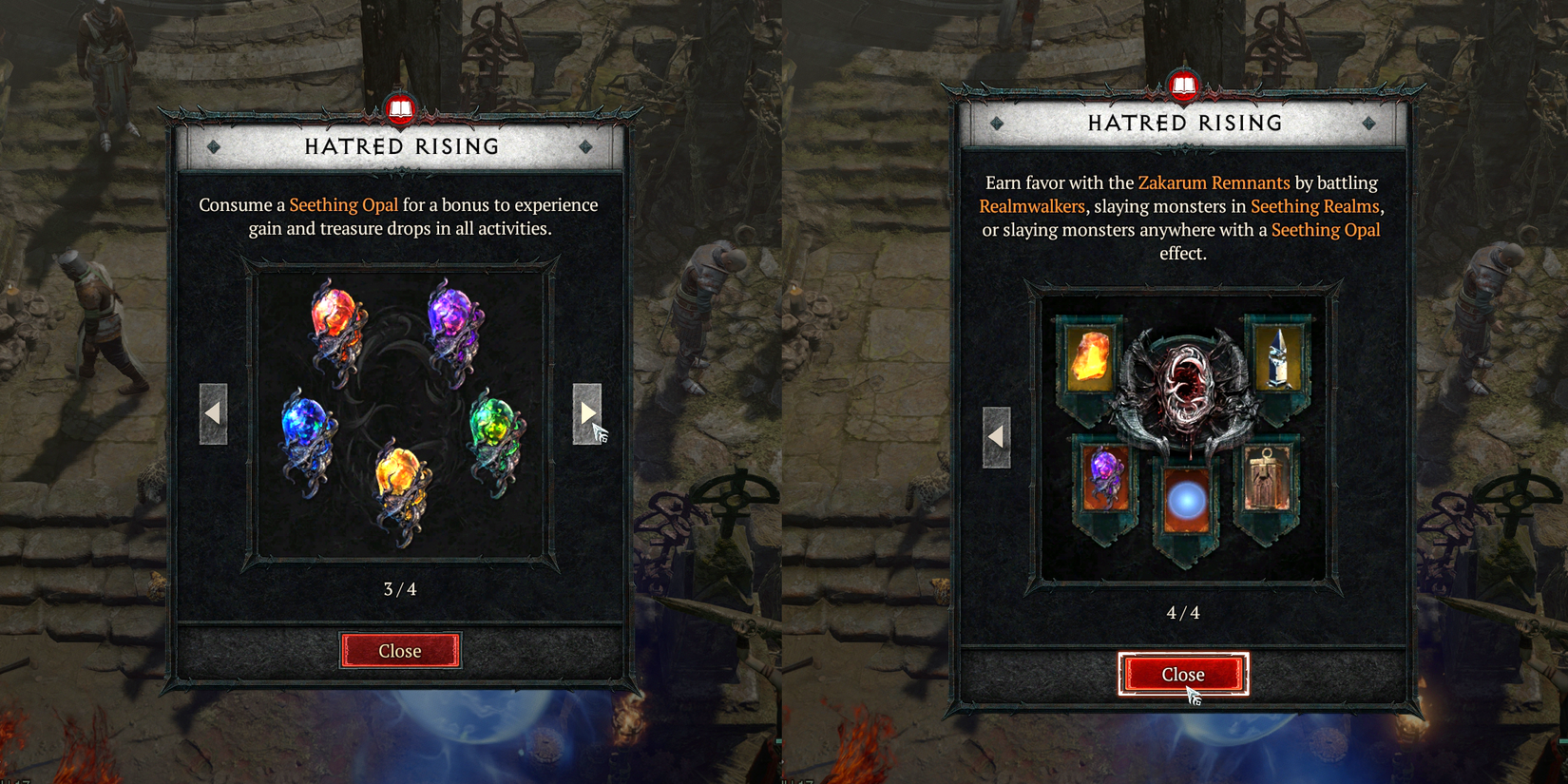 Diablo 4 Vessel of Hatred Season 6 Seething Opal Uses