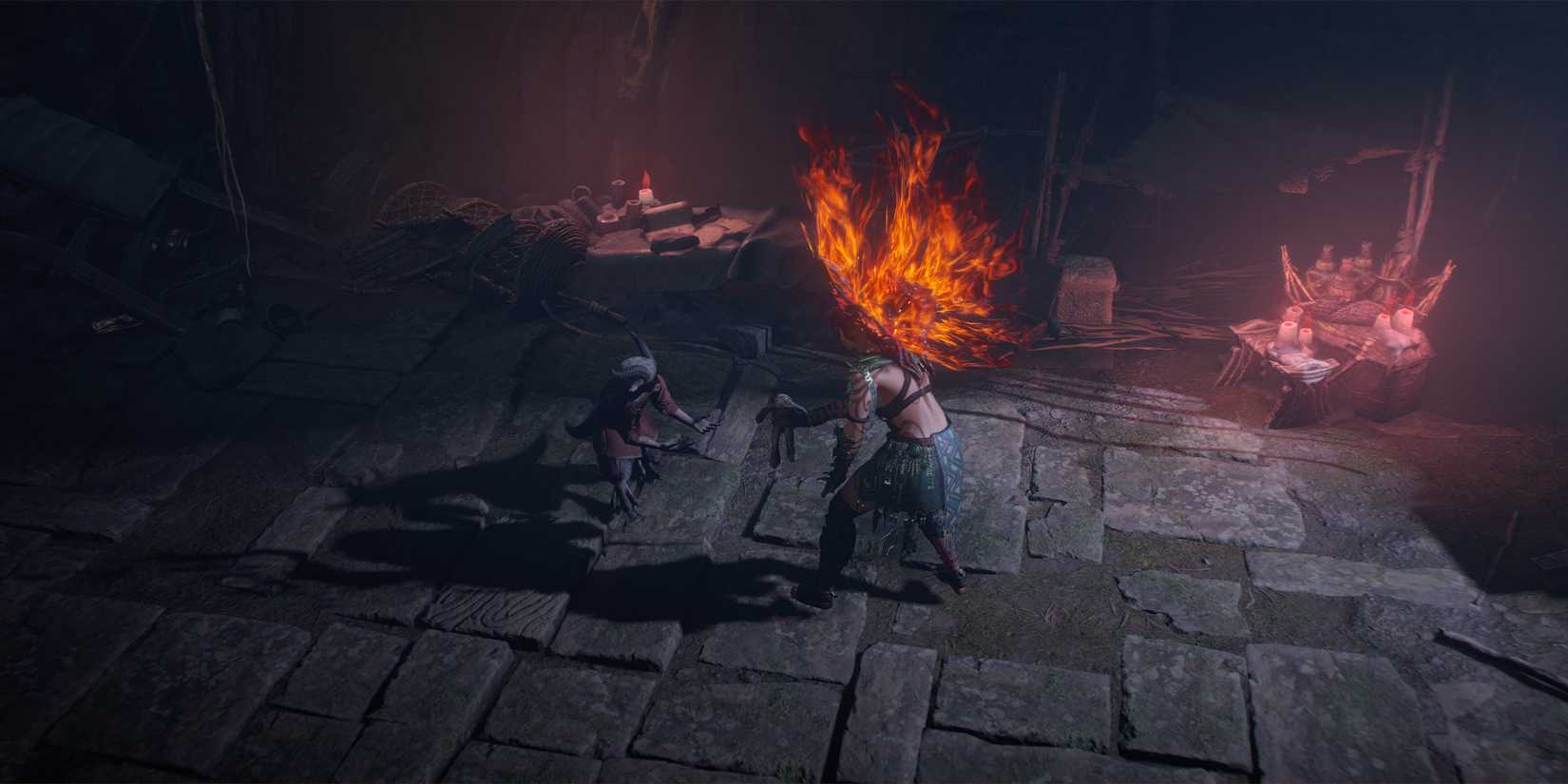 Diablo 4 Vessel of Hatred Spiritborn helping Aldkin the Mercenary