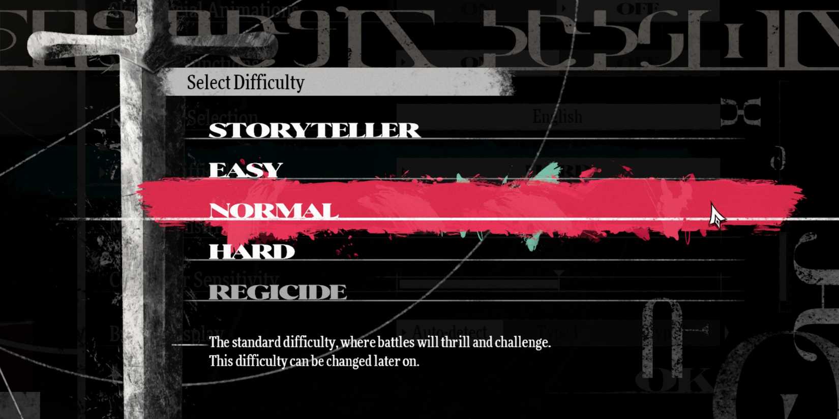 difficulty settings in metapahor refantazio
