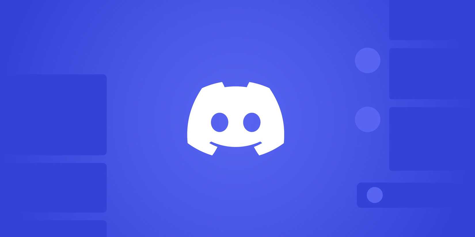 The Discord logo in white will stand on a purple background.