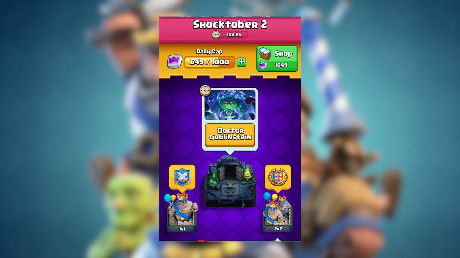 doctor goblinstein decks clash royale 