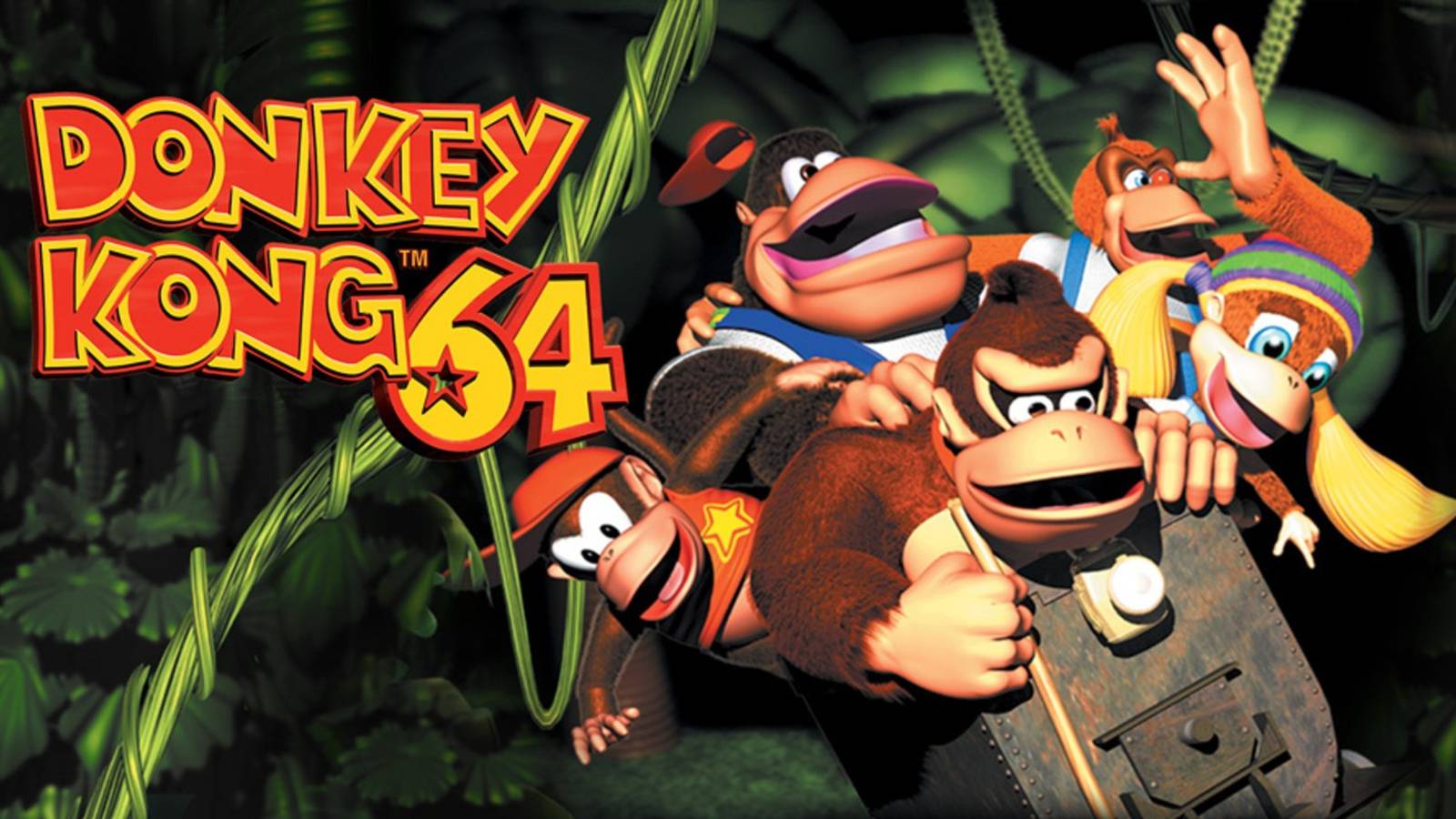 Donkey Kong 64 Key Art