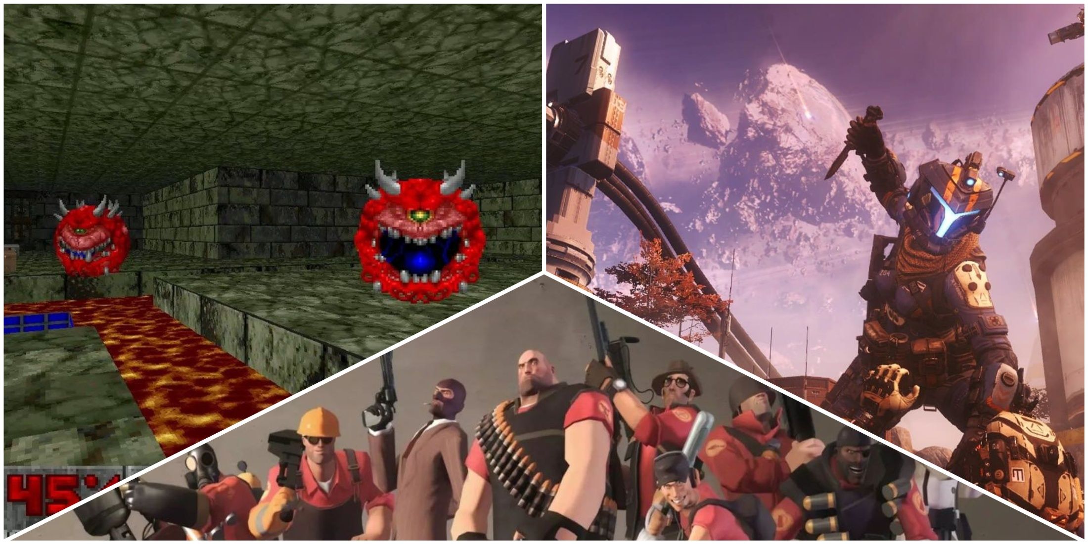 Doom TF2 Titanfall 2 Split Image