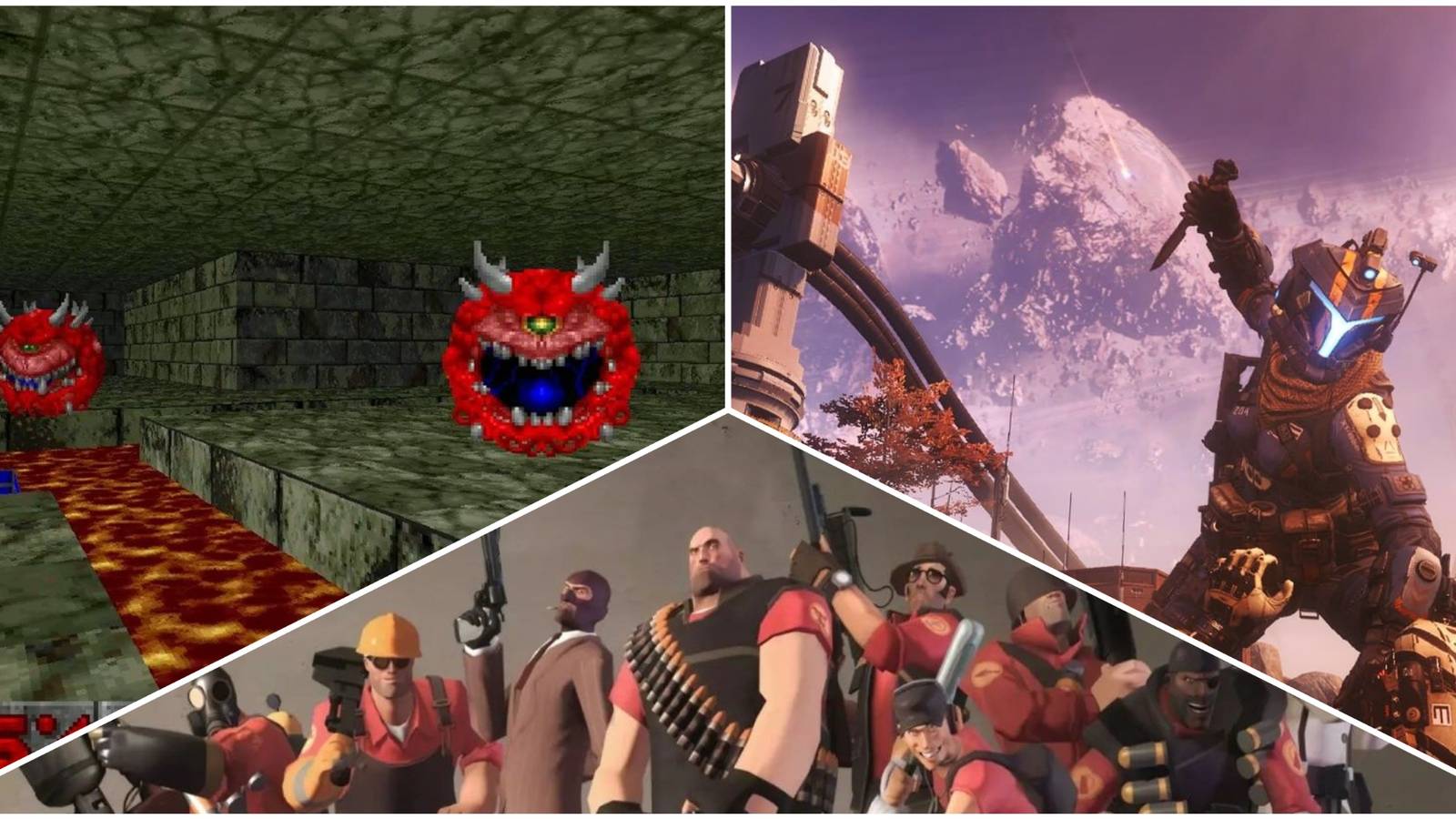 Doom TF2 Titanfall 2 Split Image