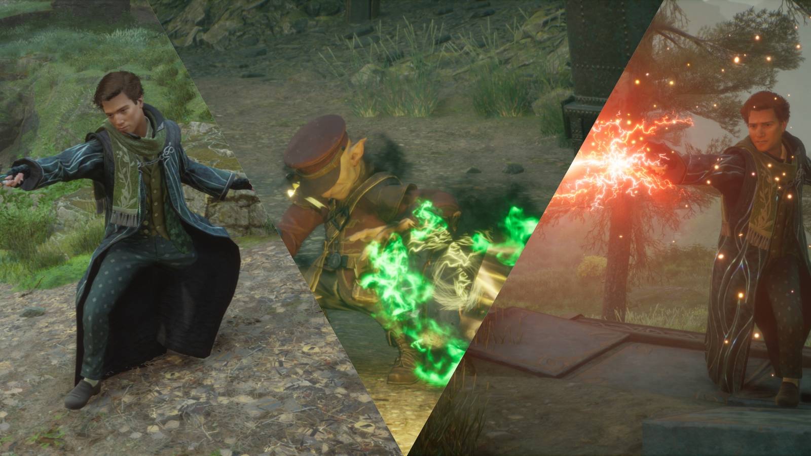 Draco Malfoy build in Hogwarts Legacy