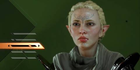 Character creation screen in Dragon Age: Inquisition