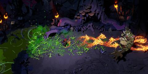 Dragon Arcs used in Wizard of Legend 2