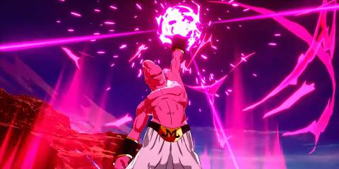 Super Buu performing a special attack in Sparking Zero