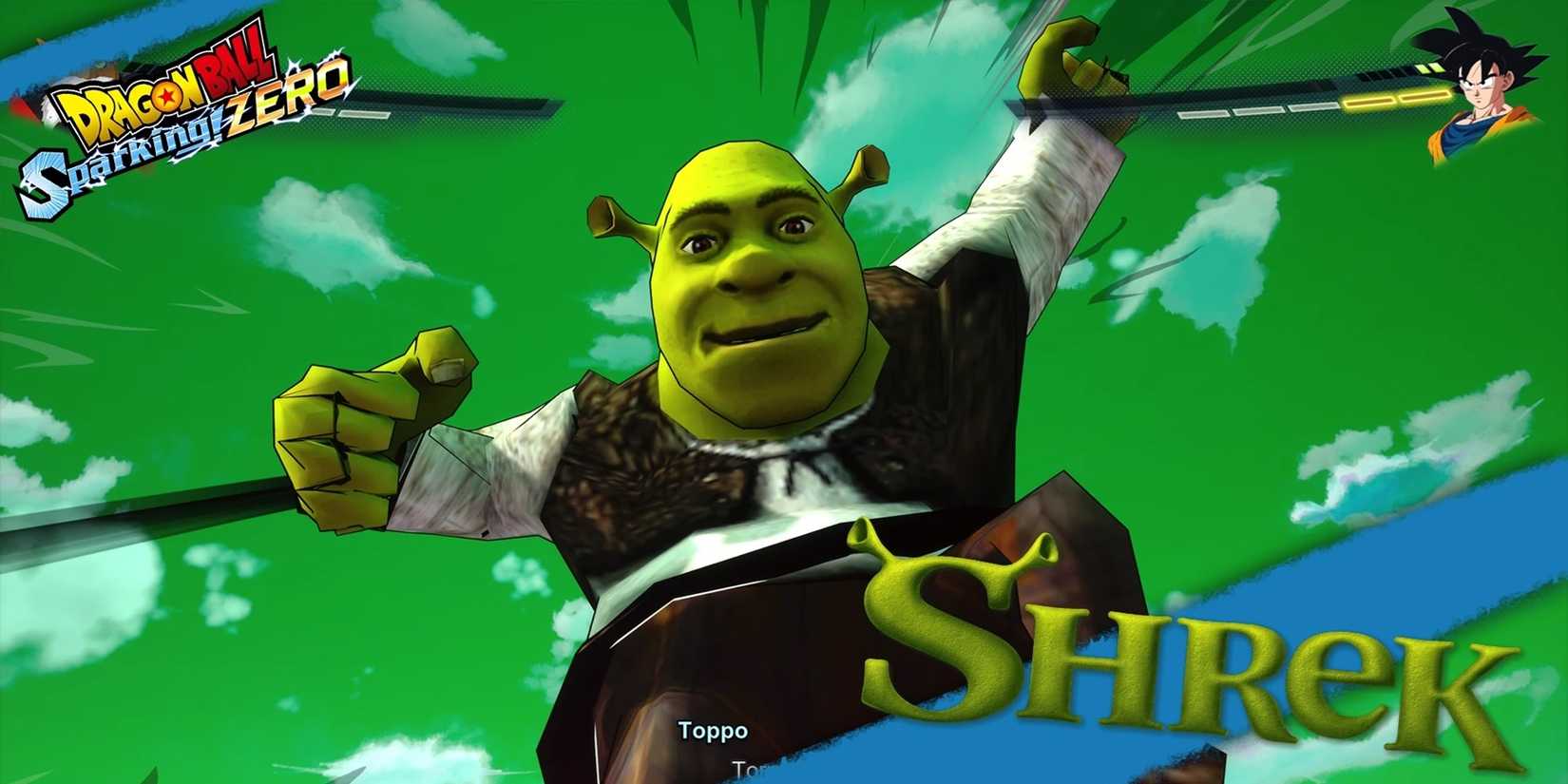 Dragon Ball Sparking Zero Character Mods- Shrek